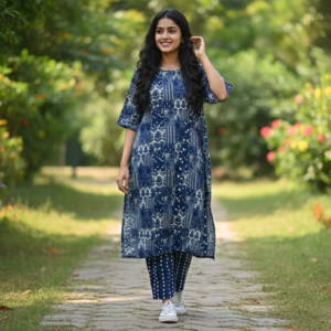 Cotton Kurti Set