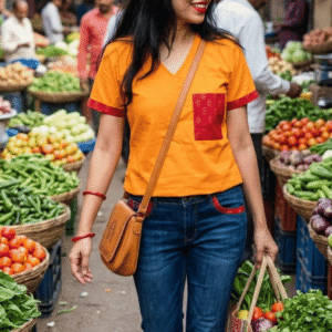 Khadi Cotton Casual Top