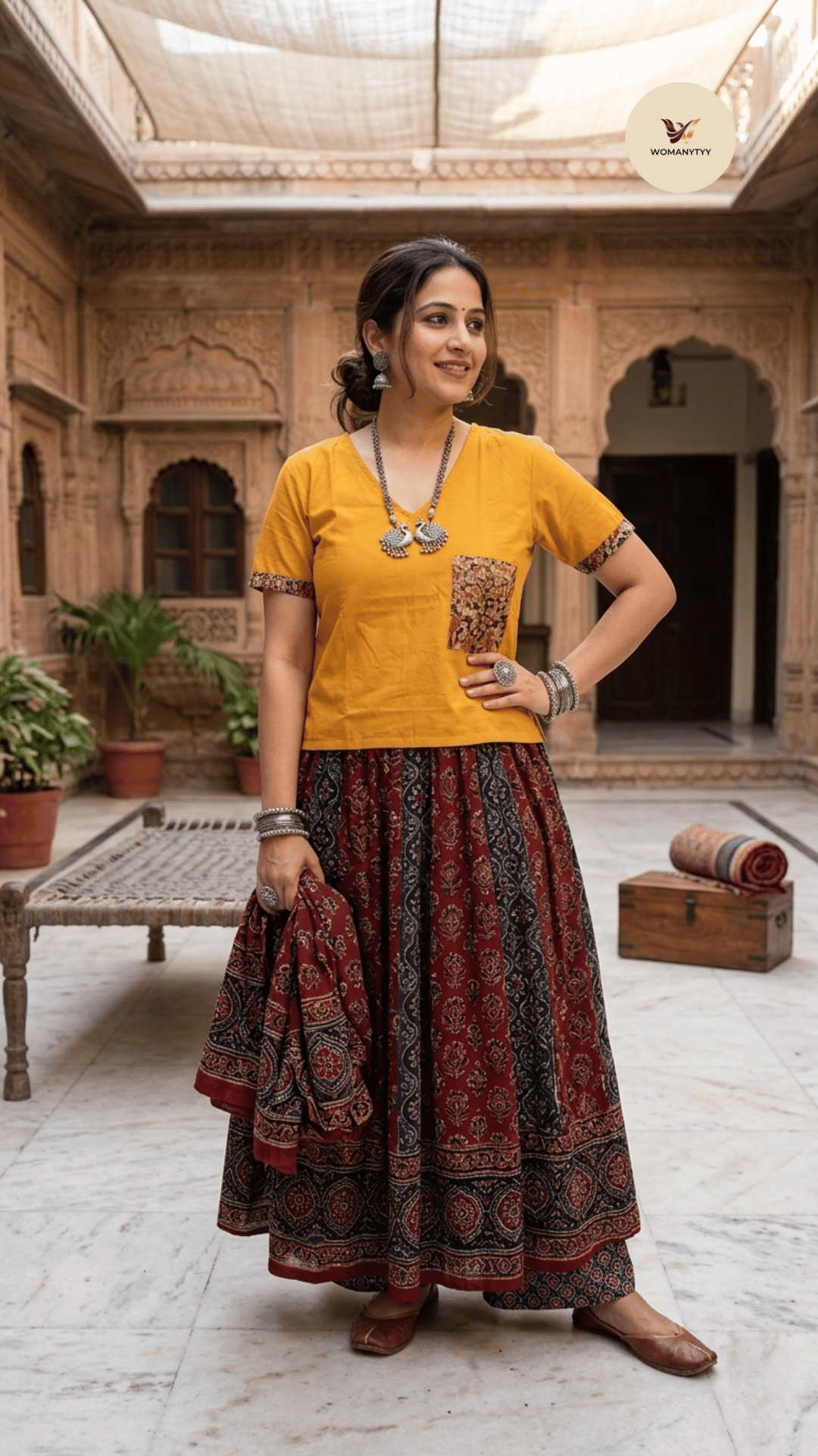 Khadi Cotton Casual Top