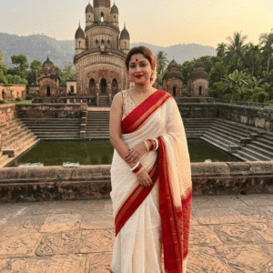 V neck sleeveless Princess cut blouse