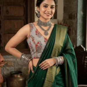 V neck sleeveless Princess cut blouse.