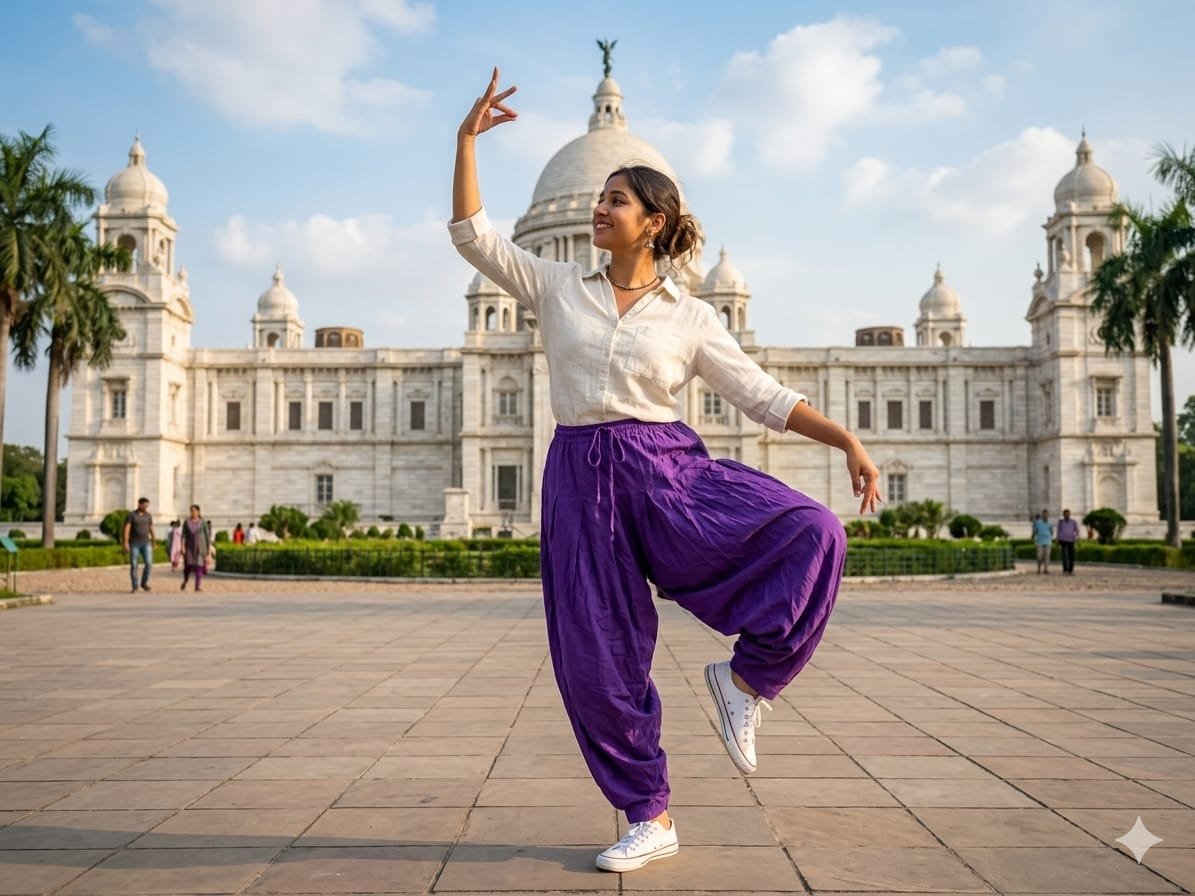 Purple Harem Pants