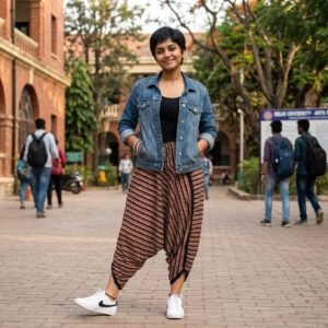 Printed Harem Pants – Everyday Comfort with a Stylish Twist