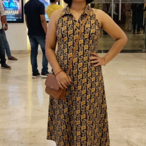 Premium Pure Dabu Cotton Kurti | Sleeveless | Daily & Office Wear