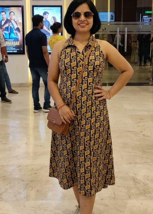 Premium Pure Dabu Cotton Kurti | Sleeveless | Daily & Office Wear