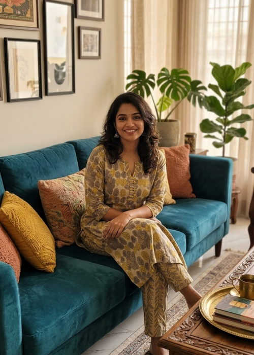 Women’s Printed Co-Ord Set | Stylish Top & Pant Set | Casual Wear | Trendy Two-Piece Outfit