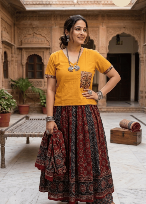 Khadi Cotton Casual Top