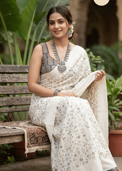 100% Cotton Sleeveless Blouse non padded