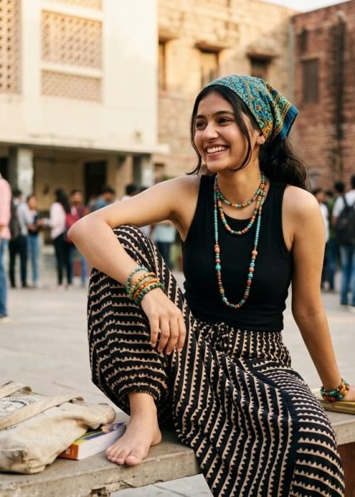 Boho Printed Harem Pants – Comfort with a Free-Spirited Vibe